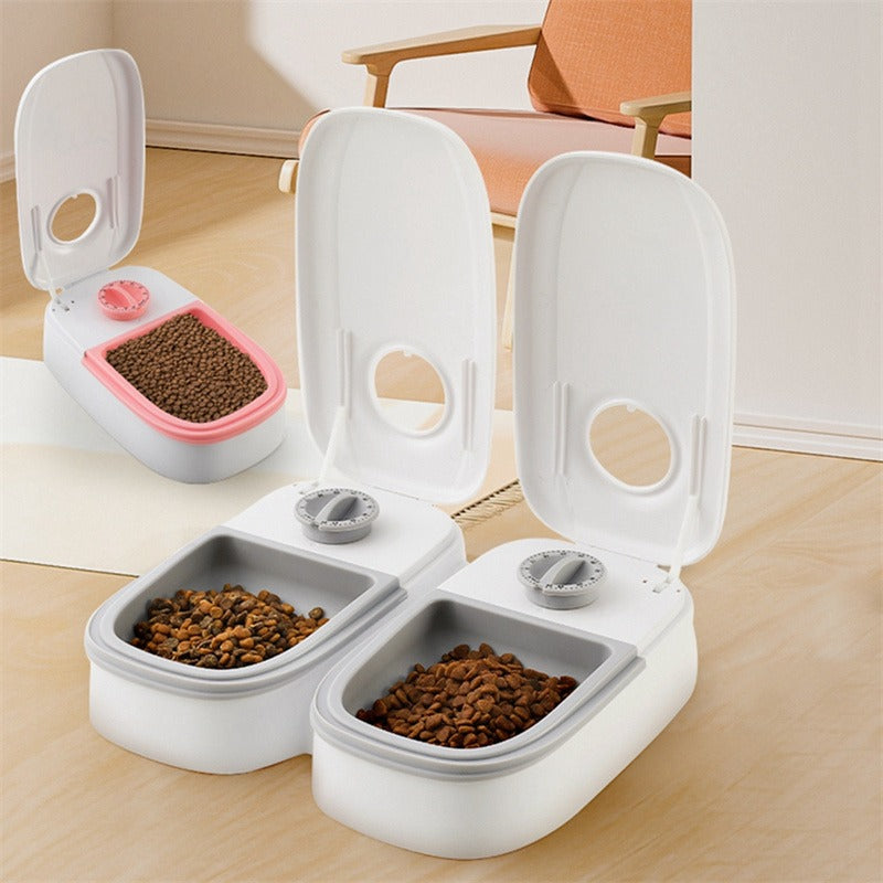 Automatic Pet Feeder With Water Dispenser for Stress-Free Pet Care