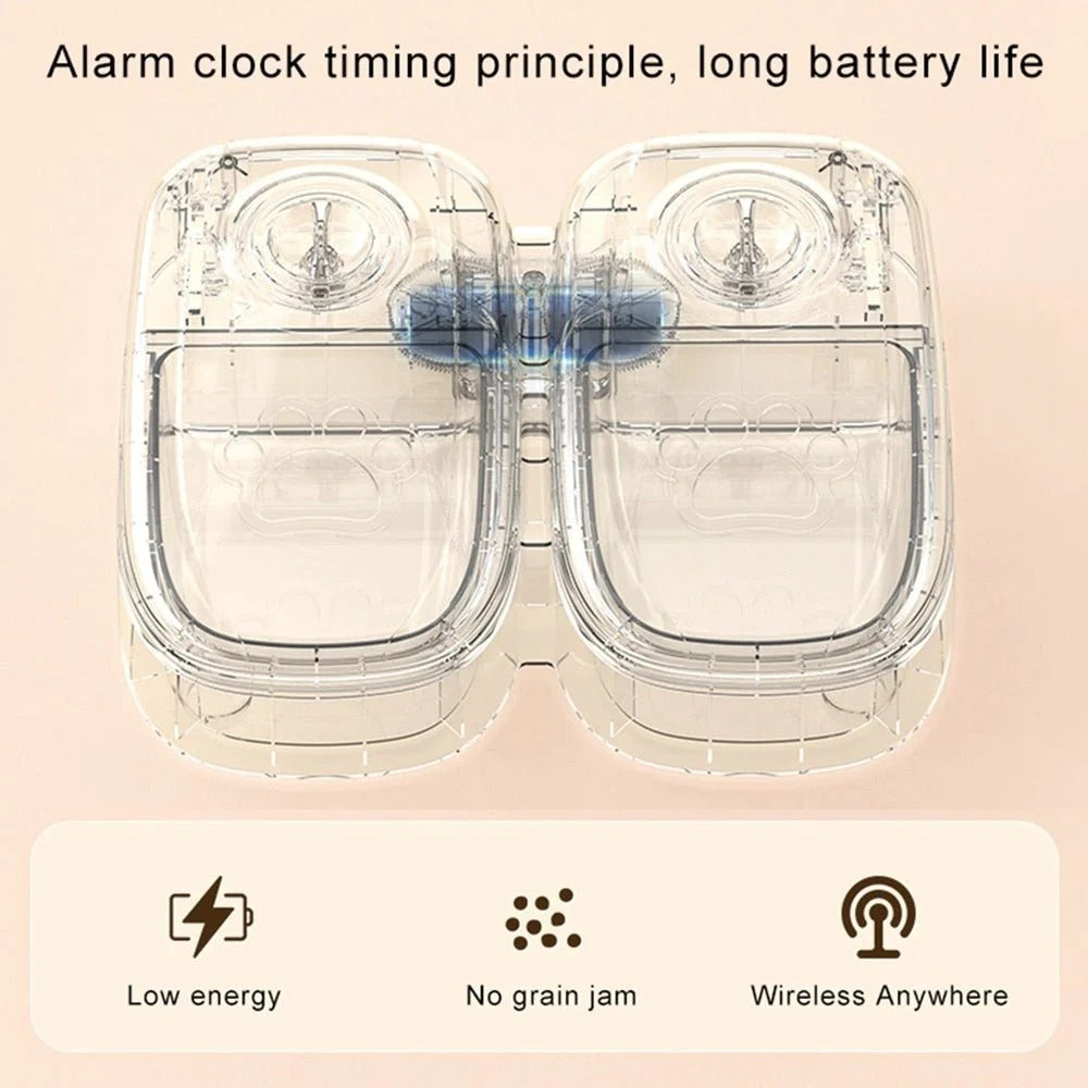 Automatic Pet Feeder With Water Dispenser for Stress-Free Pet Care