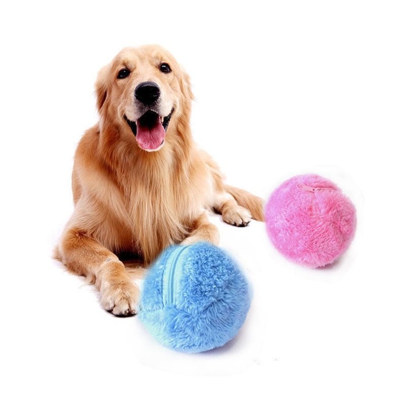 Smart Rolling Plush Ball That Keeps Your Pet Happily Active