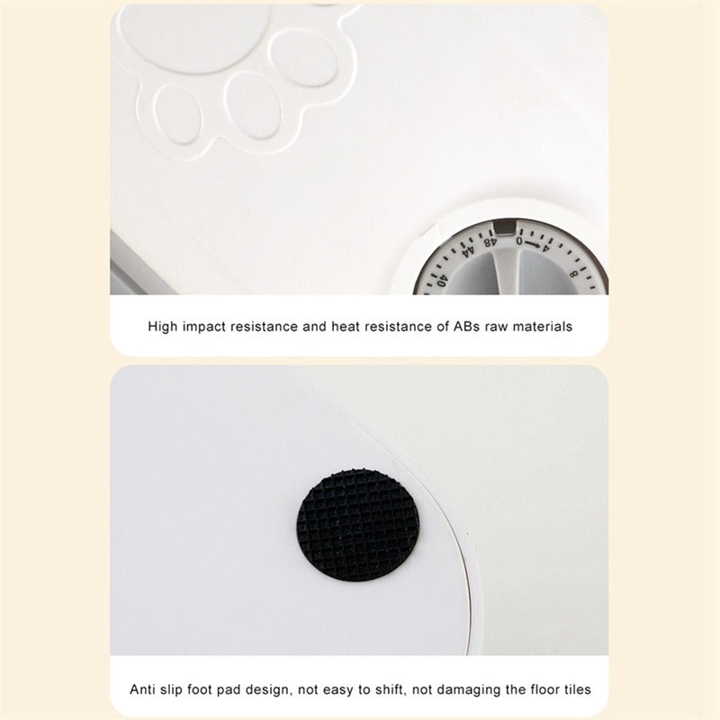 Automatic Pet Feeder With Water Dispenser for Stress-Free Pet Care