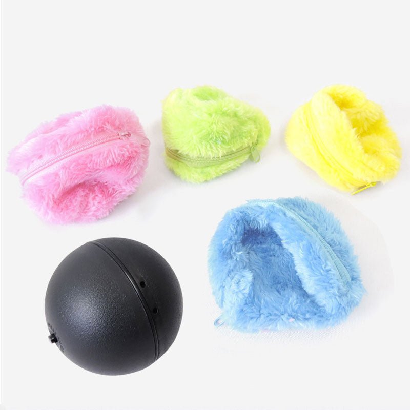Smart Rolling Plush Ball That Keeps Your Pet Happily Active