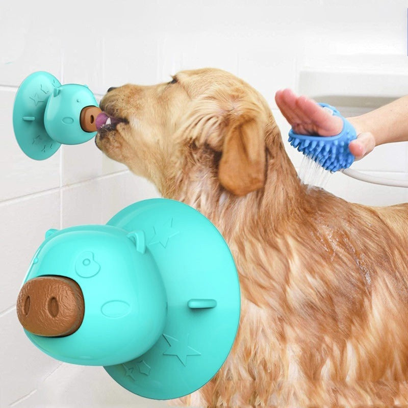 Dog Bathing Lick Mat Toy for Stress-Free Grooming and Calm Baths