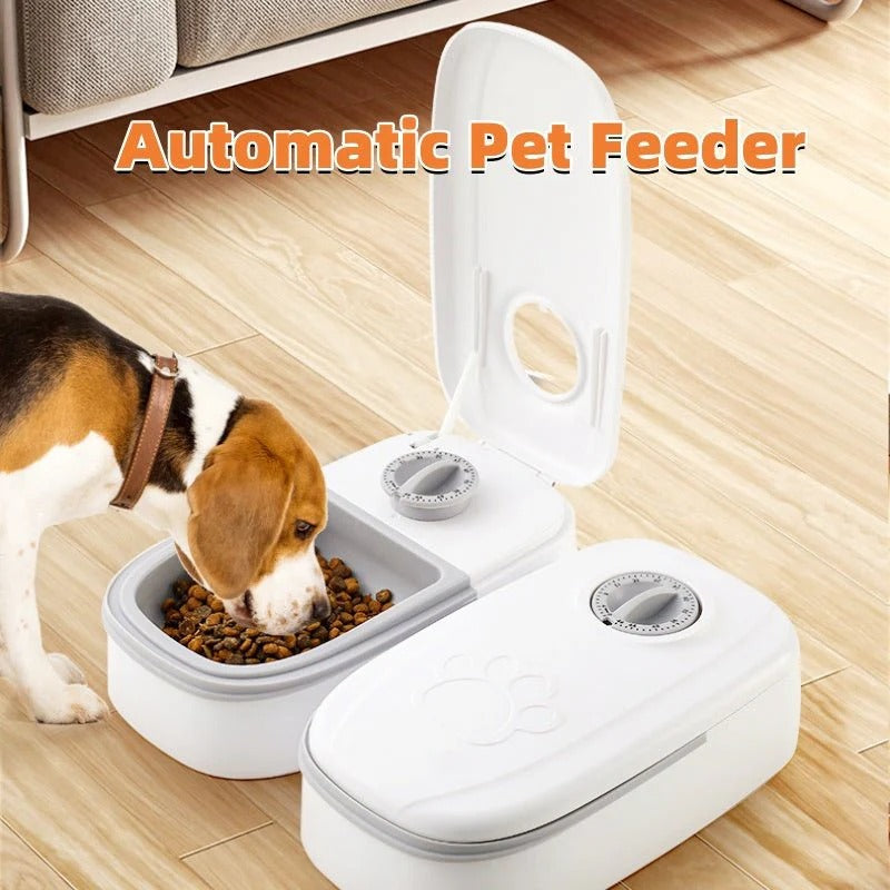 Automatic Pet Feeder With Water Dispenser for Stress-Free Pet Care